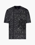 Armani Exchange Regular Fit Cotton Crewneck Paisley Print T-Shirt | LEVISONS