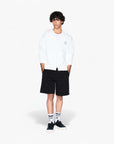 Armani Exchange Regular Fit Milano New York Cotton Shorts With Tonal Logo Script | LEVISONS