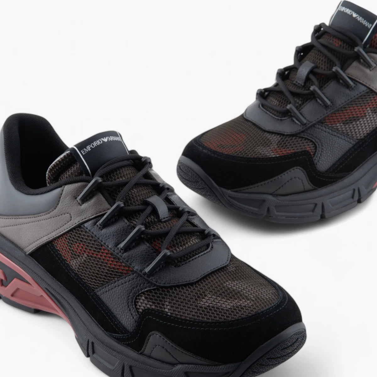 Sneakers With Mixed Media – Levisons