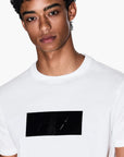 Armani Exchange Regular Fit Cotton Crewneck T-Shirt With Embossed Plastisol Logo | LEVISONS