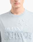 Armani Exchange Cotton T-Shirt With Printed Branding | LEVISONS