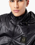 Armani Exchange Icon Logo Zip Up Nylon Windbreaker Jacket | LEVISONS