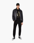 Armani Exchange Icon Logo Zip Up Nylon Windbreaker Jacket | LEVISONS