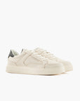 Emporio Armani Light-Weight Leather Sneakers | LEVISONS