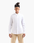 Armani Exchange Regular Fit Cotton Shirt | LEVISONS