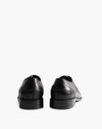 BOSS Black Leather Derby Shoes With Double Stitching | LEVISONS