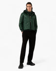 Emporio Armani Regular Fit Puffer Jacket With Embroidered Logo | LEVISONS