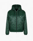 Emporio Armani Regular Fit Puffer Jacket With Embroidered Logo | LEVISONS