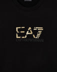 EA7 Premium Label Cotton Crewneck Sweatshirt | LEVISONS