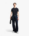 Emporio Armani Regular Fit Cotton Crewneck T-Shirt | LEVISONS