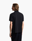 Emporio Armani All-Over Logo Cotton Jacquard Polo Shirt | LEVISONS