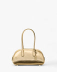 Michael Kors Lulu Small Metallic Leather Satchel | LEVISONS