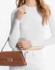 Michael Kors Ludlow Medium Leather Shoulder Bag | LEVISONS