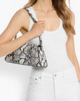 Michael Kors Ludlow Medium Snake Embossed Leather Shoulder Bag | LEVISONS