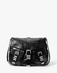 Michael Kors Darrington Large Crackled Leather Shoulder Bag | LEVISONS