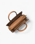 Michael Kors Laila Medium Signature Logo Satchel | LEVISONS