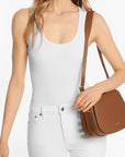 Michael Kors Lydia Medium Leather Crossbody Bag | LEVISONS