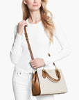 Michael Kors Marilyn Medium Logo Satchel | LEVISONS