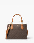 Michael Kors Marilyn Medium Logo Satchel | LEVISONS