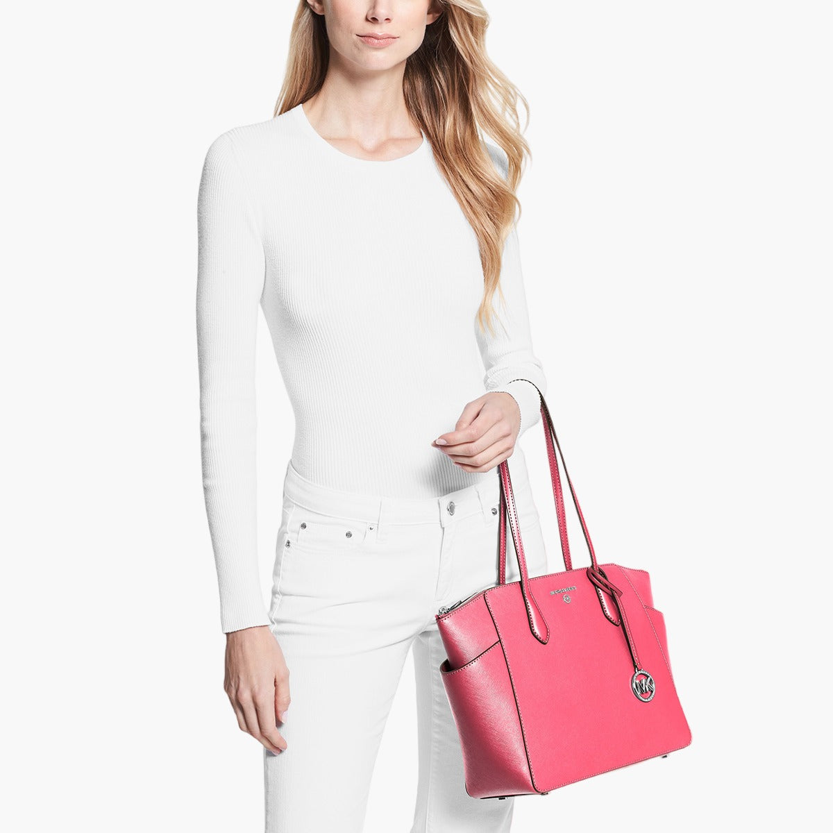 Marilyn Medium Saffiano Leather Tote Bag – Levisons