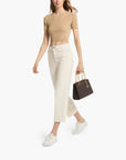 Michael Kors Cynthia Small Signature Logo Satchel | LEVISONS