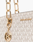 Michael Kors Cynthia Medium Signature Logo Satchel | LEVISONS