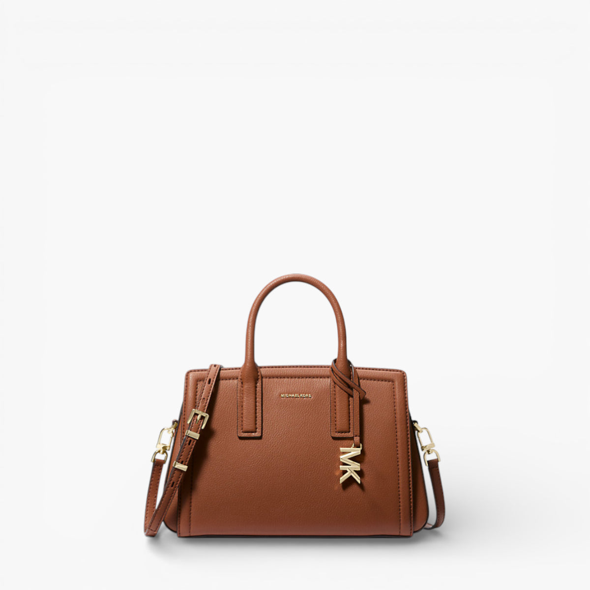 Laila Small Pebbled Leather Satchel – Levisons