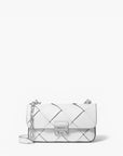 Michael Kors Tribeca Small Woven Leather Shoulder Bag | LEVISONS