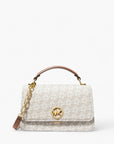 Michael Kors Delancey Medium Empire Signature Logo Satchel | LEVISONS
