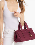 Michael Kors Romee Small Pebbled Leather Satchel | LEVISONS