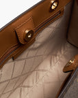 Michael Kors Cynthia Medium Signature Logo Satchel | LEVISONS