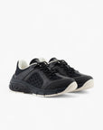 Emporio Armani Leather Sneakers With Quilted Inserts | LEVISONS