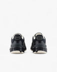 Emporio Armani Leather Sneakers With Quilted Inserts | LEVISONS