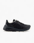 Emporio Armani Leather Sneakers With Quilted Inserts | LEVISONS