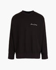 Armani Exchange Signature Logo Crewneck Sweatshirt | LEVISONS