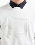 Armani Exchange Blue Edition Regular Fit Mercerised Cotton T-Shirt Withtone-On-Tone Branding | LEVISONS