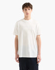 Armani Exchange Blue Edition Regular Fit Mercerised Cotton T-Shirt Withtone-On-Tone Branding | LEVISONS