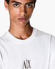 Armani Exchange Regular Fit Icon Cotton Crewneck T-Shirt With Embroidered Logo | LEVISONS