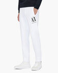 Armani Exchange Icon Contrast Logo Cotton Sweatpants | LEVISONS