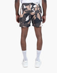 BOSS Black Fully Lined Swim Shorts With Seasonal Print | LEVISONS