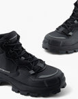 Emporio Armani Ankle Boots With A Chunky Sole | LEVISONS