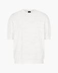 Armani Exchange Regular Fit Cotton Crewneck Pullover With Embossed Pattern Detailing | LEVISONS