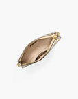 Michael Kors Empire Medium Metallic Crocodile Embossed Leather Chain-Link Pochette | LEVISONS