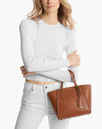 Michael Kors Taryn Small Leather Convertible Crossbody Bag | LEVISONS