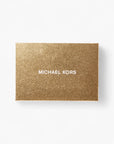 Michael Kors Empire Small Metallic Crocodile Embossed Leather Travel Pouch | LEVISONS