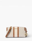 Michael Kors Becca Small Signature Logo Stripe Crossbody Bag | LEVISONS