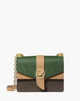 Michael Kors Greenwich Small Color-Block Logo And Saffiano Leather Crossbody Bag | LEVISONS