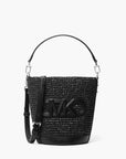 Michael Kors Townsend Small Straw Messenger Bag | LEVISONS