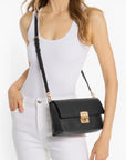 Michael Kors Addie Medium Leather Convertible Shoulder Bag | LEVISONS