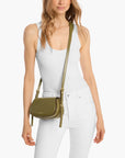 Michael Kors Lydia Small Leather Crossbody Bag | LEVISONS